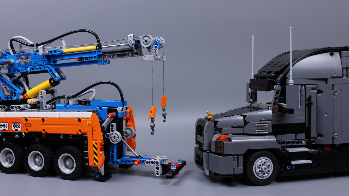 Обзор LEGO Technic 42128 Тяжеловоз-Эвакуатор (Heavy-duty Tow Truck) |  DoubleBrick: Российское сообщество энтузиастов LEGO!