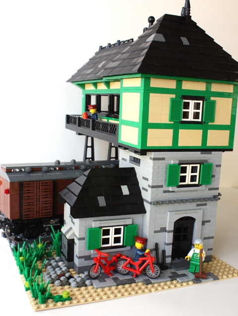 TTCE: Gantry signal box - LEGO Train Tech - Eurobricks Forums