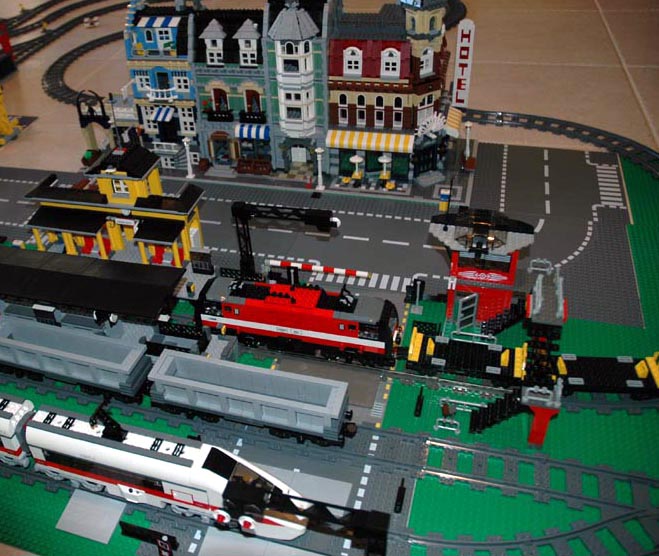 my RC Trains and city layout - LEGO Town - Eurobricks Forums