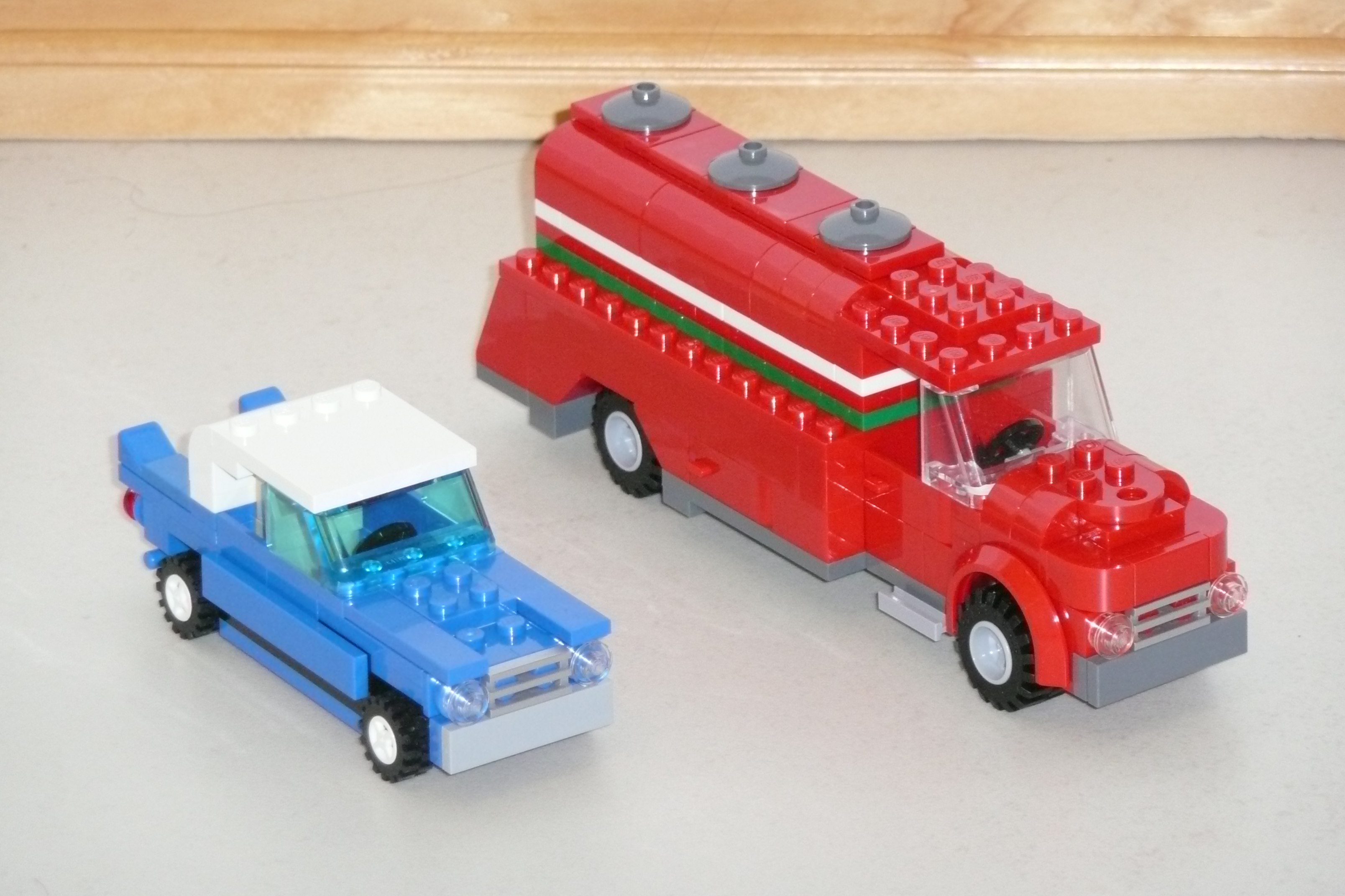 Lego firetruck store from 10184 Lego Town Plan