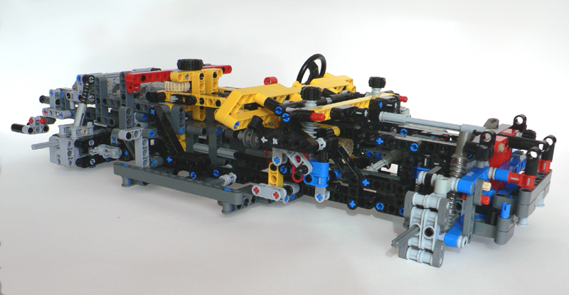 My Second MOC: Red Cabriolet - LEGO Technic, Mindstorms, Model Team and ...