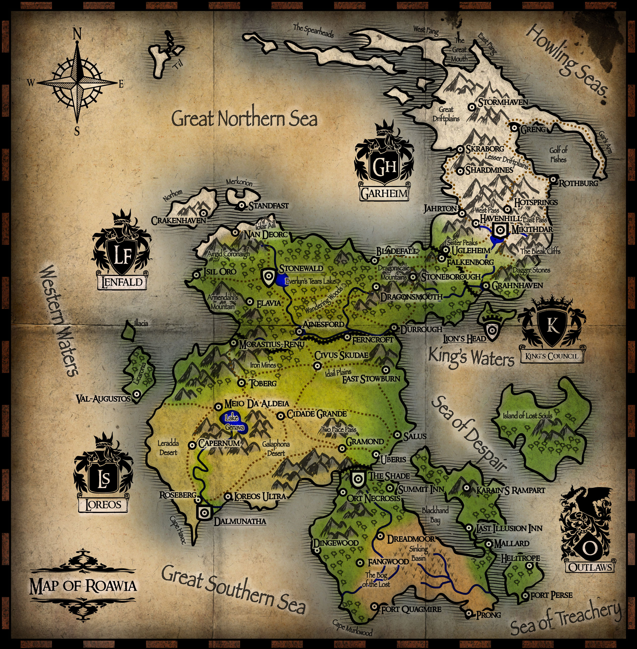 Stormhaven survey map