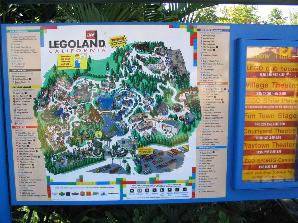 Legoland Map