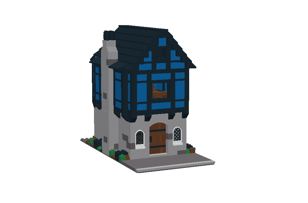 3d Medieval House Building Medieval Architecture Png - vrogue.co