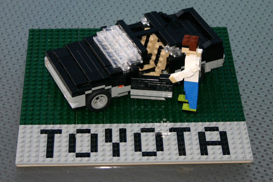 Lego toyota mr2