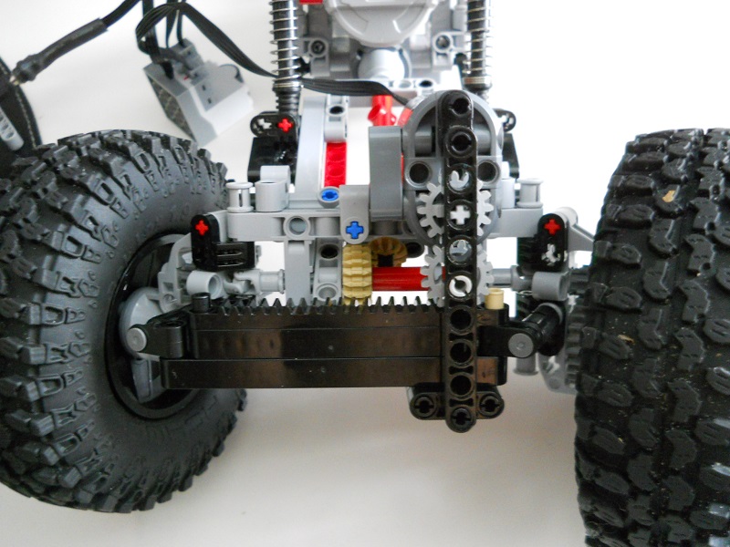 solution to negative caster on unimog type axle - LEGO Technic ...